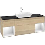 Tvättställsskåp Villeroy & Boch Finion med Två Hyllor och Bänkskiva för Fristående Tvättställ från Artis & Collaro