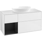 Tvättställsskåp Villeroy & Boch Finion med 3 Lådor Hylla och Bänkskiva för Fristående Tvättställ från Artis & Collaro