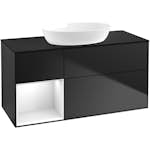 Tvättställsskåp Villeroy & Boch Finion med 3 Lådor Hylla och Bänkskiva för Fristående Tvättställ från Artis & Collaro