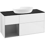 Tvättställsskåp Villeroy & Boch Finion med 3 Lådor Hylla och Bänkskiva för Fristående Tvättställ från Artis & Collaro