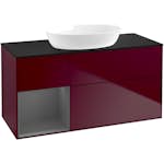 Tvättställsskåp Villeroy & Boch Finion med 3 Lådor Hylla och Bänkskiva för Fristående Tvättställ från Artis & Collaro