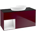 Tvättställsskåp Villeroy & Boch Finion med 3 Lådor Hylla och Bänkskiva för Fristående Tvättställ från Artis & Collaro