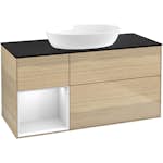 Tvättställsskåp Villeroy & Boch Finion med 3 Lådor Hylla och Bänkskiva för Fristående Tvättställ från Artis & Collaro