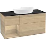 Tvättställsskåp Villeroy & Boch Finion med 3 Lådor Hylla och Bänkskiva för Fristående Tvättställ från Artis & Collaro
