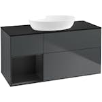 Tvättställsskåp Villeroy & Boch Finion med 3 Lådor Hylla och Bänkskiva för Fristående Tvättställ från Artis & Collaro