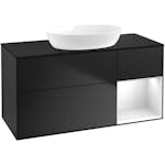 Tvättställsskåp Villeroy & Boch Finion med 3 Lådor Hylla och Bänkskiva för Fristående Tvättställ från Artis & Collaro