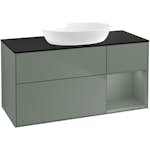 Tvättställsskåp Villeroy & Boch Finion med 3 Lådor Hylla och Bänkskiva för Fristående Tvättställ från Artis & Collaro