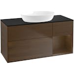 Tvättställsskåp Villeroy & Boch Finion med 3 Lådor Hylla och Bänkskiva för Fristående Tvättställ från Artis & Collaro