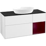 Tvättställsskåp Villeroy & Boch Finion med 3 Lådor Hylla och Bänkskiva för Fristående Tvättställ från Artis & Collaro