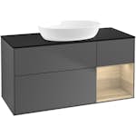 Tvättställsskåp Villeroy & Boch Finion med 3 Lådor Hylla och Bänkskiva för Fristående Tvättställ från Artis & Collaro