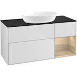 Tvättställsskåp Villeroy & Boch Finion med 3 Lådor Hylla och Bänkskiva för Fristående Tvättställ från Artis & Collaro