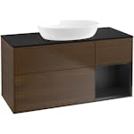 Tvättställsskåp Villeroy & Boch Finion med 3 Lådor Hylla och Bänkskiva för Fristående Tvättställ från Artis & Collaro