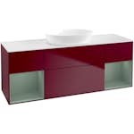 Tvättställsskåp Villeroy & Boch Finion med Två Hyllor och Bänkskiva för Fristående Tvättställ från Artis & Collaro