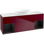 Tvättställsskåp Villeroy & Boch Finion med Två Hyllor och Bänkskiva för Fristående Tvättställ från Artis & Collaro