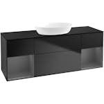 Tvättställsskåp Villeroy & Boch Finion med Två Hyllor och Bänkskiva för Fristående Tvättställ från Artis & Collaro