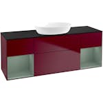 Tvättställsskåp Villeroy & Boch Finion med Två Hyllor och Bänkskiva för Fristående Tvättställ från Artis & Collaro