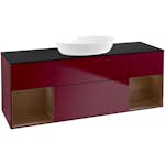 Tvättställsskåp Villeroy & Boch Finion med Två Hyllor och Bänkskiva för Fristående Tvättställ från Artis & Collaro