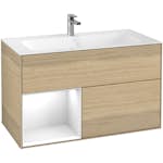 Tvättställsskåp Villeroy & Boch Finion med 2 Lådor och Hylla för Inbyggt Tvättställ