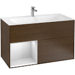 Tvättställsskåp Villeroy & Boch Finion med 2 Lådor och Hylla för Inbyggt Tvättställ