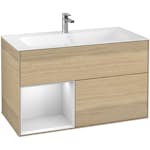 Tvättställsskåp Villeroy & Boch Finion med 2 Lådor och Hylla för Inbyggt Tvättställ