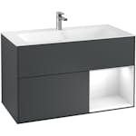 Tvättställsskåp Villeroy & Boch Finion med 2 Lådor och Hylla för Inbyggt Tvättställ