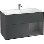 Tvättställsskåp Villeroy & Boch Finion med 2 Lådor och Hylla för Inbyggt Tvättställ