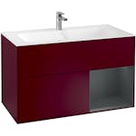 Tvättställsskåp Villeroy & Boch Finion med 2 Lådor och Hylla för Inbyggt Tvättställ