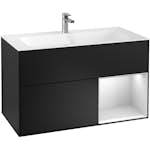 Tvättställsskåp Villeroy & Boch Finion med 2 Lådor och Hylla för Inbyggt Tvättställ