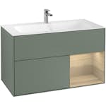 Tvättställsskåp Villeroy & Boch Finion med 2 Lådor och Hylla för Inbyggt Tvättställ