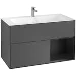 Tvättställsskåp Villeroy & Boch Finion med 2 Lådor och Hylla för Inbyggt Tvättställ