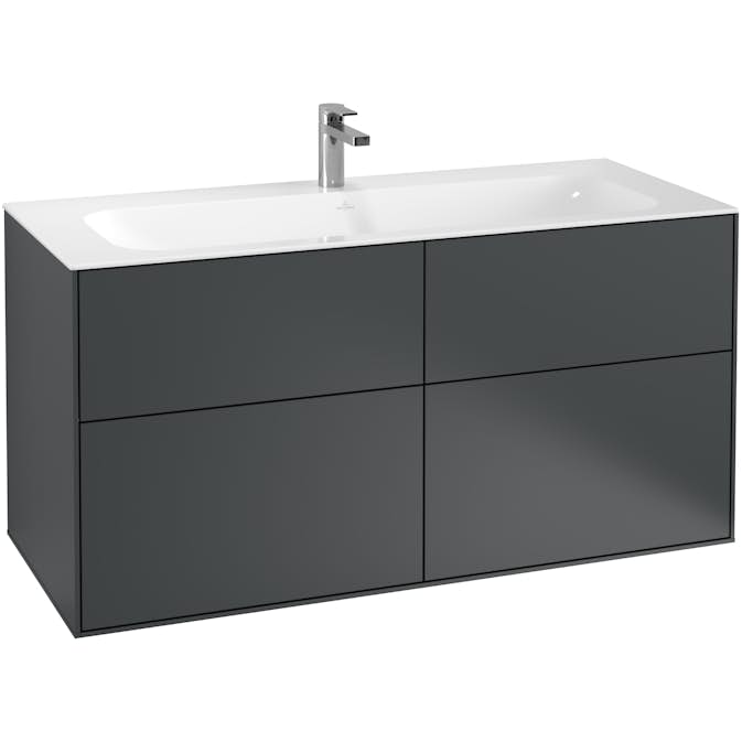 Tvättställsskåp Villeroy & Boch Finion med 4 Lådor för Inbyggt Tvättställ
