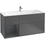 Tvättställsskåp Villeroy & Boch Finion med 3 Lådor och Hylla för Inbyggt Tvättställ