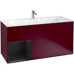 Tvättställsskåp Villeroy & Boch Finion med 3 Lådor och Hylla för Inbyggt Tvättställ