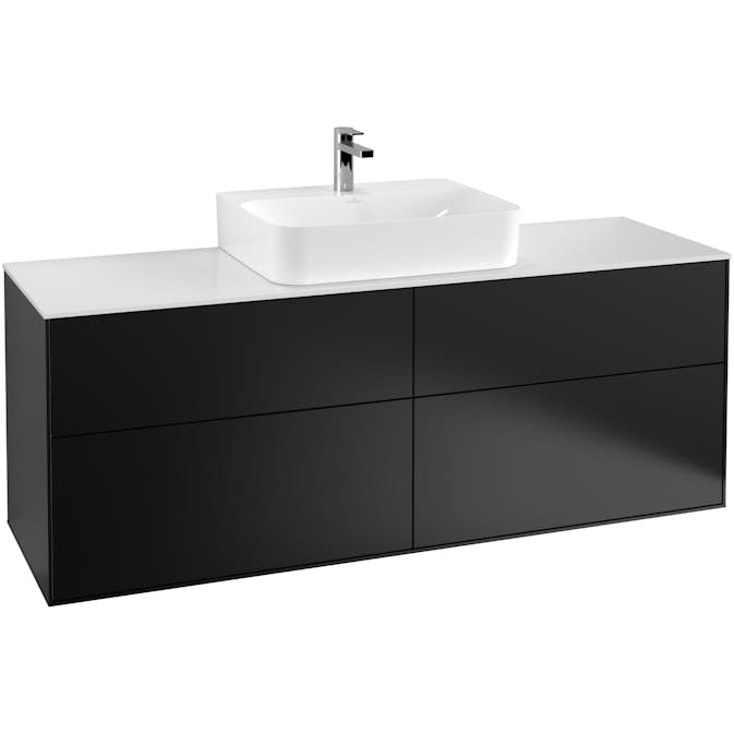 Tvättställsskåp Villeroy & Boch Finion med 4 Lådor och Bänkskiva för Centrerat Tvättställ