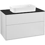 Tvättställsskåp Villeroy & Boch Finion med 2 Lådor och Bänkskiva för Fristående Tvättställ