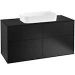 Tvättställsskåp Villeroy & Boch Finion med 4 Lådor och Bänkskiva för Fristående Tvättställ