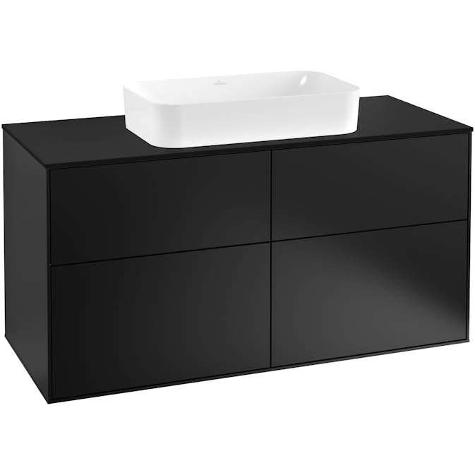 Tvättställsskåp Villeroy & Boch Finion med 4 Lådor och Bänkskiva för Fristående Tvättställ