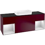 Tvättställsskåp Villeroy & Boch Finion med Två Hyllor och Bänkskiva för Fristående Tvättställ