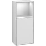 Väggskåp Villeroy & Boch Finion med 1 Dörr och Öppen Hylla Uppe 418 mm