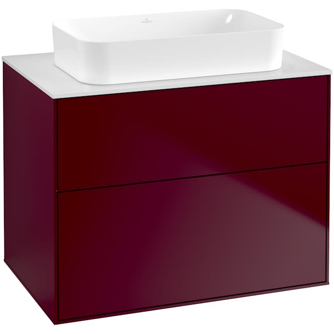 Tvättställsskåp Villeroy & Boch Finion med 2 Lådor och Bänkskiva för Fristående Tvättställ
