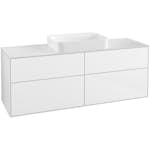 Tvättställsskåp Villeroy & Boch Finion med 4 Lådor och Bänkskiva för Fristående Tvättställ