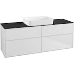 Tvättställsskåp Villeroy & Boch Finion med 4 Lådor och Bänkskiva för Fristående Tvättställ