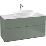 Tvättställsskåp Villeroy & Boch Finion med 4 Lådor och Bänkskiva för Fristående Tvättställ från Artis & Collaro