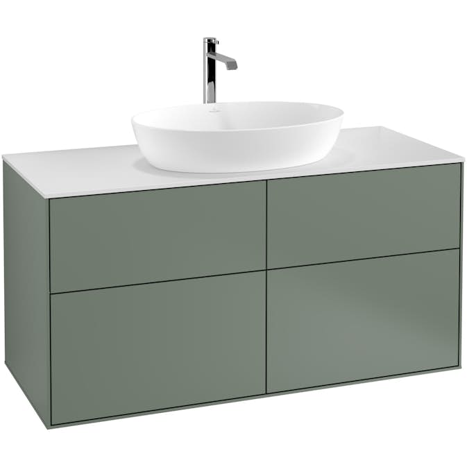 Tvättställsskåp Villeroy & Boch Finion med 4 Lådor och Bänkskiva för Fristående Tvättställ från Artis & Collaro