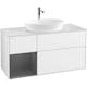 Tvättställsskåp Villeroy & Boch Finion med 3 Lådor Hylla och Bänkskiva för Fristående Tvättställ från Artis & Collaro