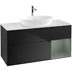 Tvättställsskåp Villeroy & Boch Finion med 3 Lådor Hylla och Bänkskiva för Fristående Tvättställ från Artis & Collaro