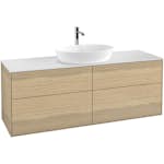 Tvättställsskåp Villeroy & Boch Finion med 4 Lådor och Bänkskiva för Fristående Tvättställ från Artis & Collaro