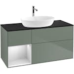 Tvättställsskåp Villeroy & Boch Finion med 3 Lådor Hylla och Bänkskiva för Fristående Tvättställ från Artis & Collaro