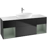 Tvättställsskåp Villeroy & Boch Finion med Två Hyllor och Bänkskiva för Fristående Tvättställ från Artis & Collaro