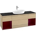 Tvättställsskåp Villeroy & Boch Finion med Två Hyllor och Bänkskiva för Fristående Tvättställ från Artis & Collaro